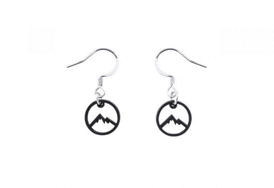 Holzohrringe Mountains Earrings