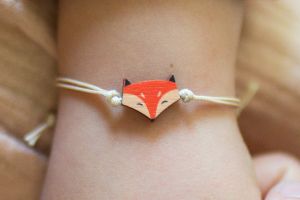Zartes Armband Cute Fox