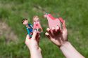 Fingerpuppentheater - Prinz, Prinzessin und Einhorn 