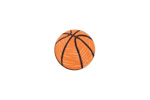 Holzbrosche Basketball ball Brooch