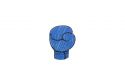 Holzbrosche Blue boxing glove Brooch