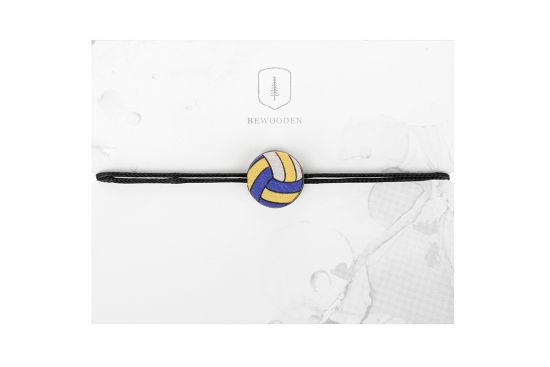 Zartes Armband Volleyball Ball Wooden Bracelet