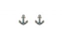 Holzohrringe Anchor Earrings