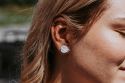 Holzohrringe Golf Ball Earrings