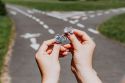 Holzbrosche Road bike Brooch